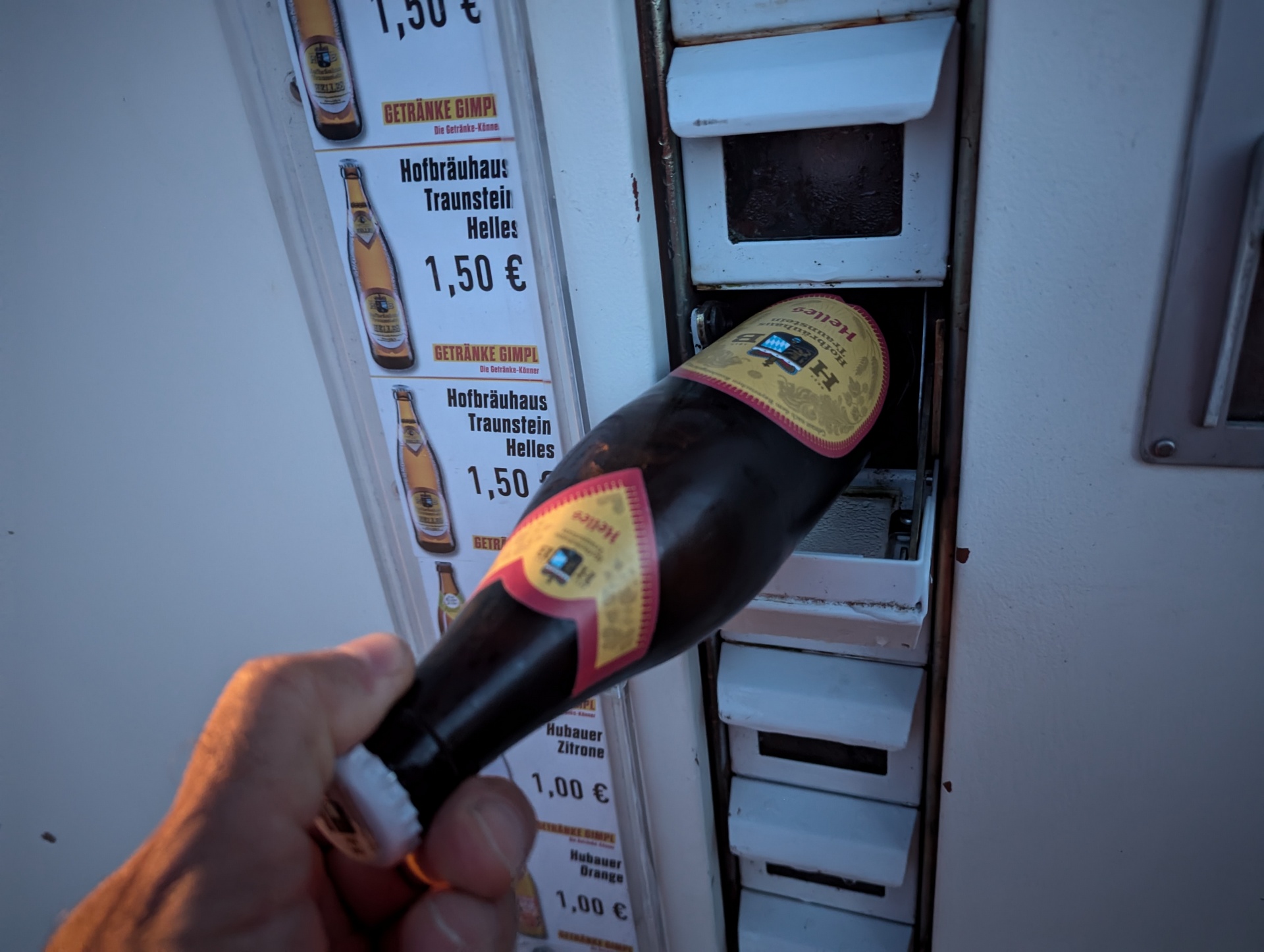 die Rettung am Abend